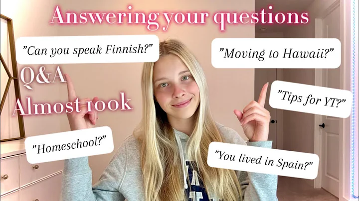 Part 2 Q&A | Answering your questions | Almost 100k subscribers!!