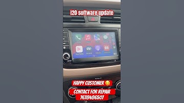 i20 software update | i20 apple carplay update | i20 software | #i20 #applecarplay #shorts