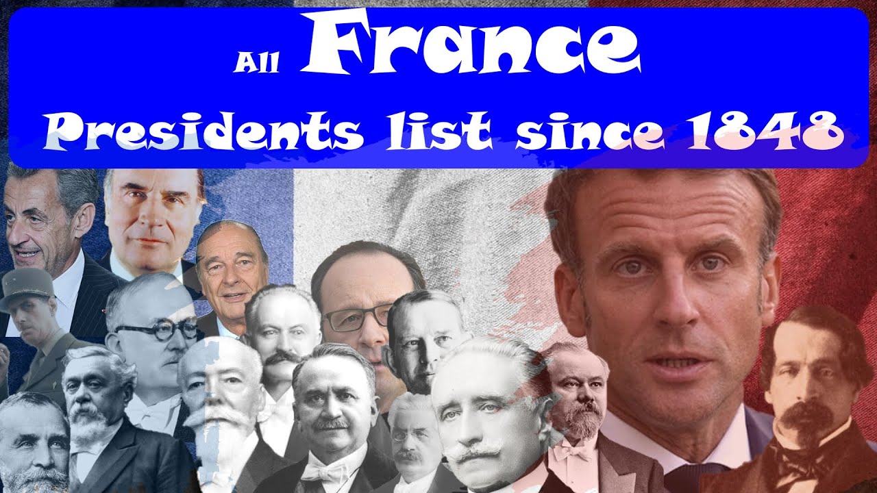 Histoire Page De Garde Avec Tout Les President De France List Of France Presidents By Time In Office | Liste des présidents