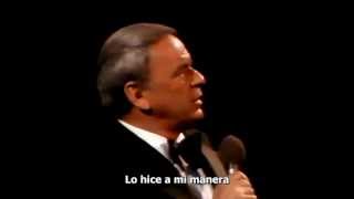 My Way - Frank Sinatra  (Live)  1974, Subtitulado Español chords