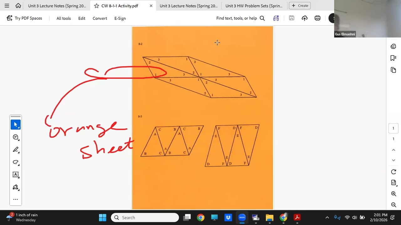 Geometry Unit 3   Lesson 1 Spring 2026