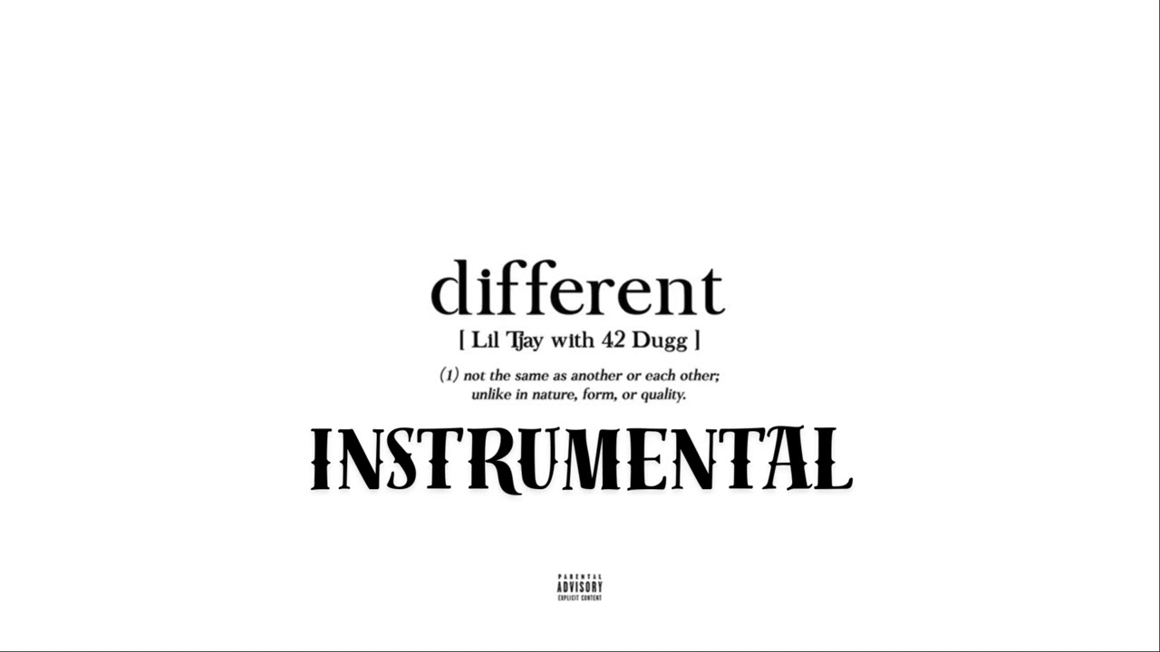 Lil Tjay, 42 Dugg - Different (Instrumental)