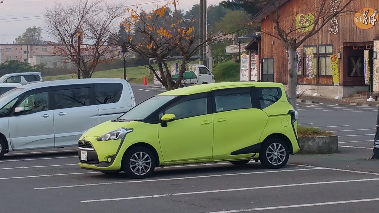 新型シエンタで青森プチ車中泊の旅 道の駅アップルヒル Youtube