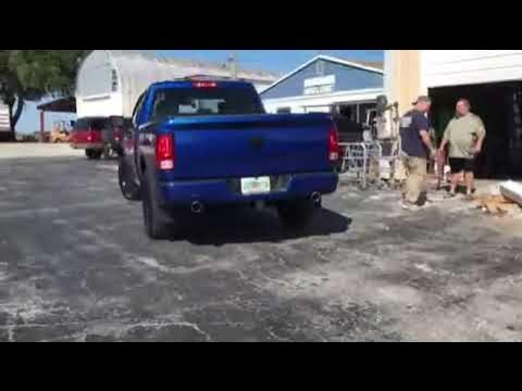 2017 RAM 1500, muffler delete, added Y pipe. 11-04-2017 - YouTube