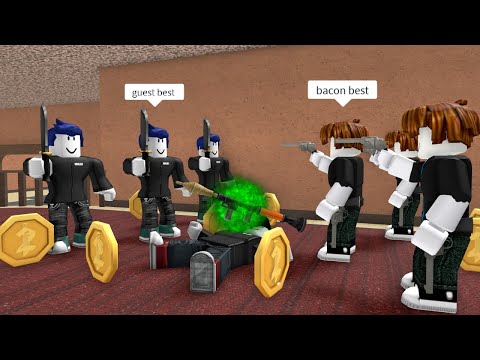 ROBLOX Murder Mystery 2 FUNNY MOMENTS (FRIEND)