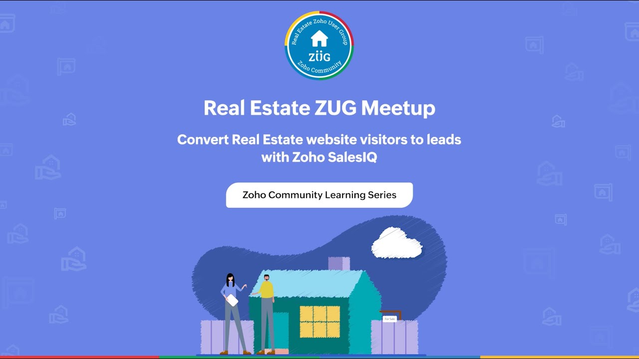Convert Real Estate website visitors to leads with Zoho SalesIQ - YouTube