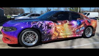 Dodge Charger 392 Custom Wrap Mopar Megatron