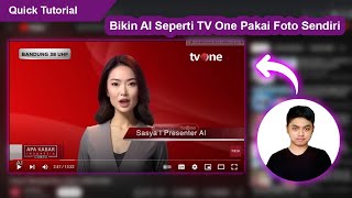 Cara Membuat Presenter AI Seperti Tv One Menggunakan Website D-ID screenshot 3
