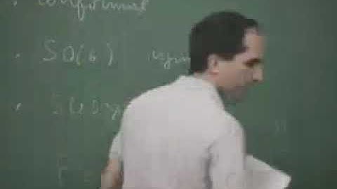 Lectures on AdS/CFT (video 2) - Juan Maldacena