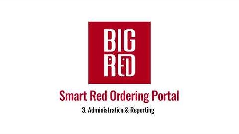 Administration & Reporting - Smart Red Uniform Portal
