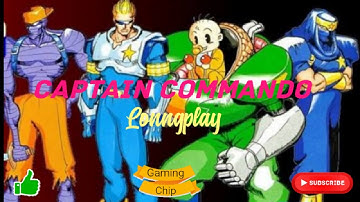 Captain Commando |MAME ARCADE | Long-play