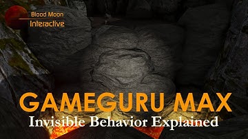 GameGuru Max Tutorial - Invisible Behavior Explained