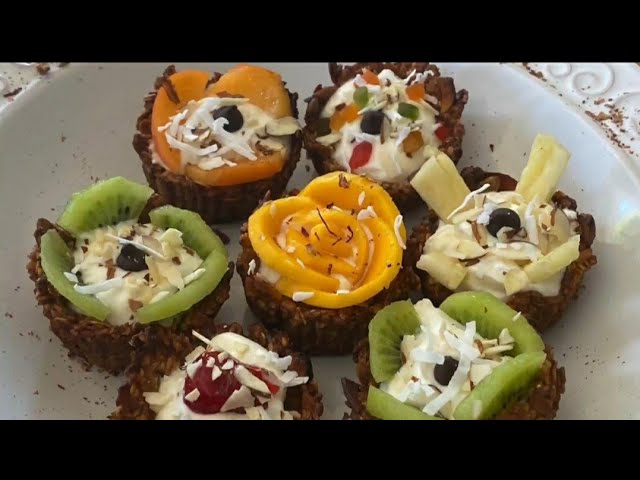 Banana Granola Cups - Cooking Video Contest Recipe - Healthy Dessert Recipe for Kids & Parties | Food Tamil - Samayal & Vlogs