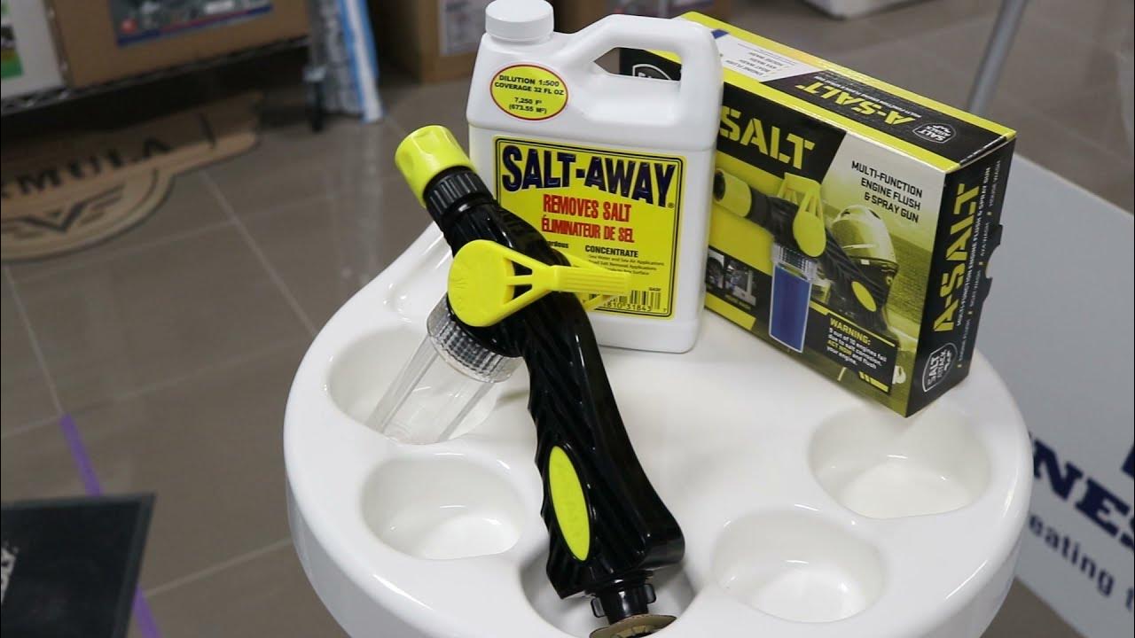 SALT-AWAY CONCENTRATE KIT WITH MIXING UNIT