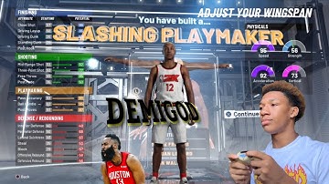 Creation Of The Best All-Around Point Guard Build in 2K20 (Made A DEMIGOD)