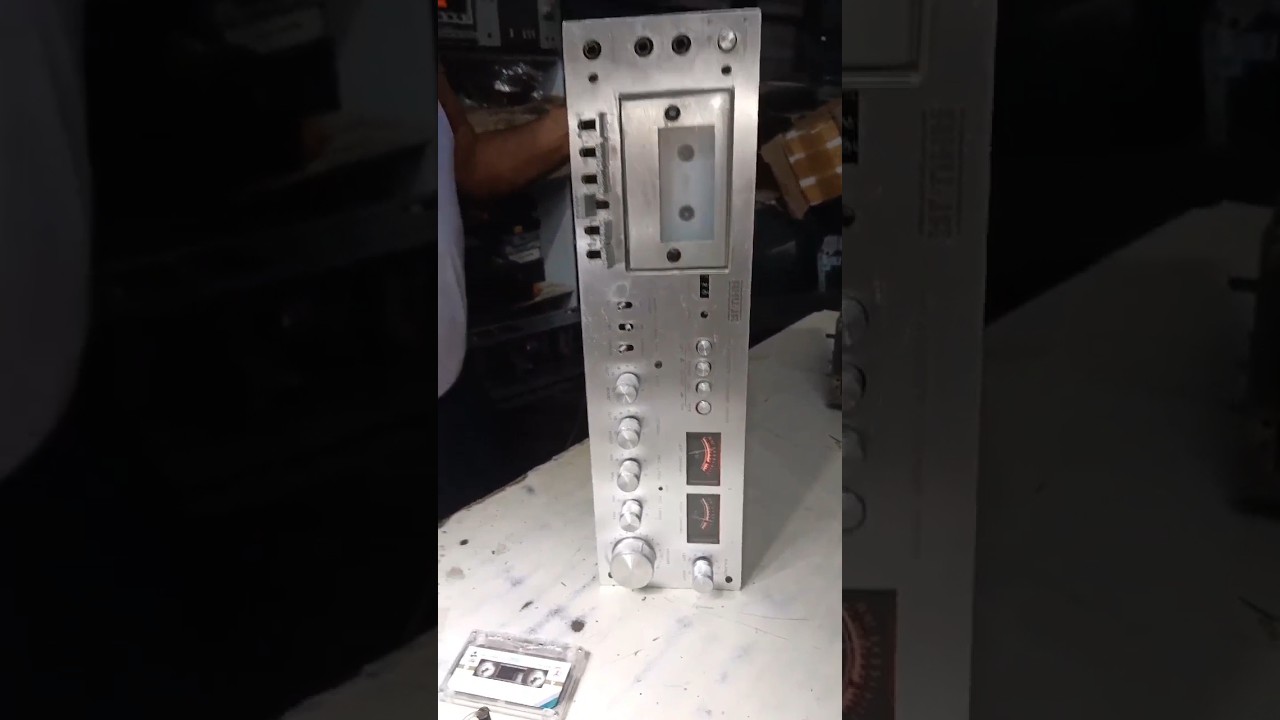 Ahuja 4040s Silver Stereo Cassette Recorder Deck Amplifier Available For Sale 👉📱 7742853435 