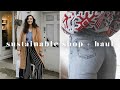 COME SUSTAINABLE + VINTAGE SHOPPING WITH ME! + TRY ON HAUL