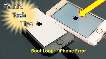 iPhone Stuck in a boot loop fix (or maybe not) - Todd