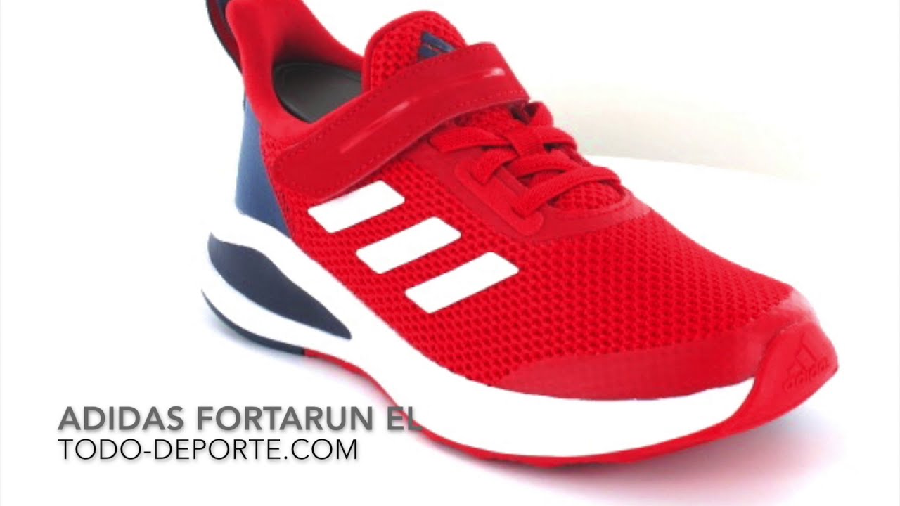 huevo Doméstico montón Adidas FortaRun EL K - Zapatillas Running Niño rojo l Todo-Deporte.com