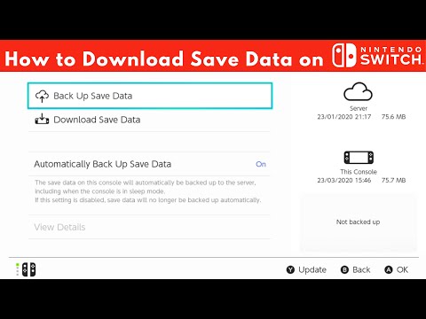 How to Download Save Data to Nintendo Switch