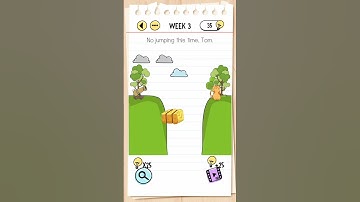 No jumping the time tom || week 3 || brain test game || #braingame #braintestlevels #mindgamer