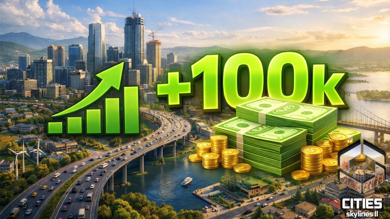 Cities Skylines 2 - [06] 🏛️​  +100k endlich MEHR Geld!