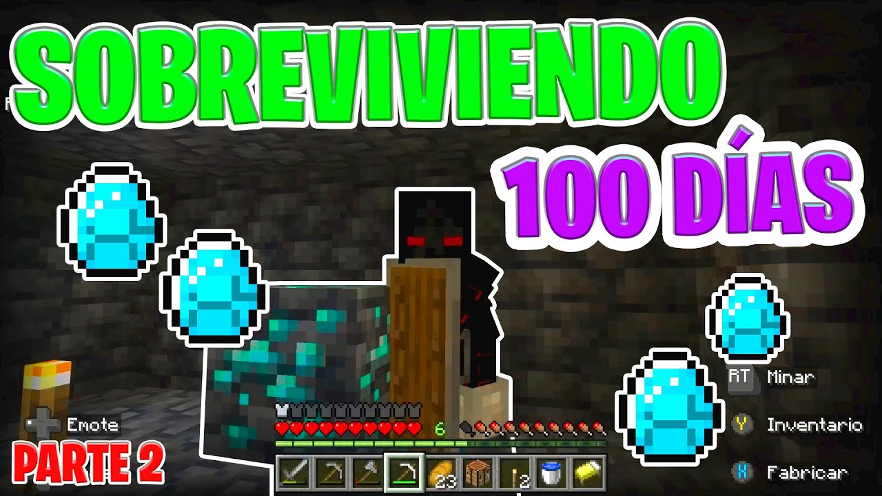 sobreviviendo-100-dias-en-minecraft-parte-2-youtube