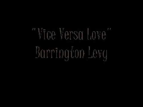 Barrington Levy Vice Versa Love   YouTube