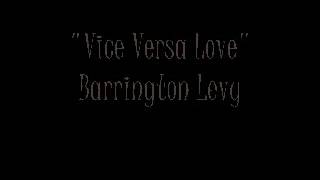 Barrington Levy Vice Versa Love   YouTube