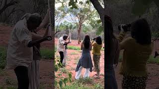 Showing our friends from China Southern Airlines how to throw a spear.