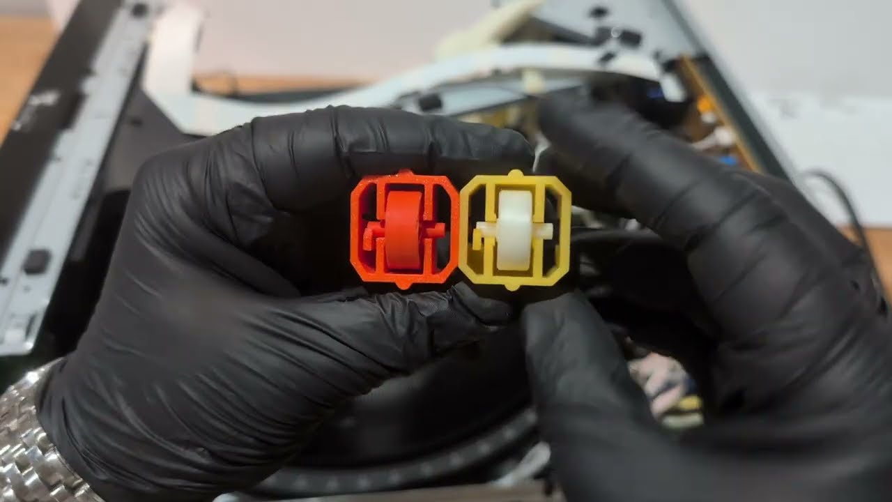 Sony 300 Disc (Model CDP-CX355) CD Table Roller Replacement and Testing