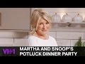 Martha Stewart Talks About Hooking Up w/ Snoop Dogg | Martha & Snoop's Potluck Dinner Party
