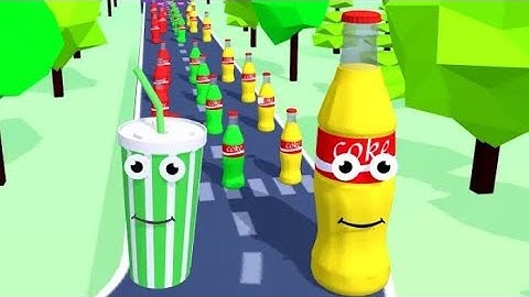 English or Spanish? |Juice 🥤 Run battery run Game android iOS | Juice run all level walkthrough|