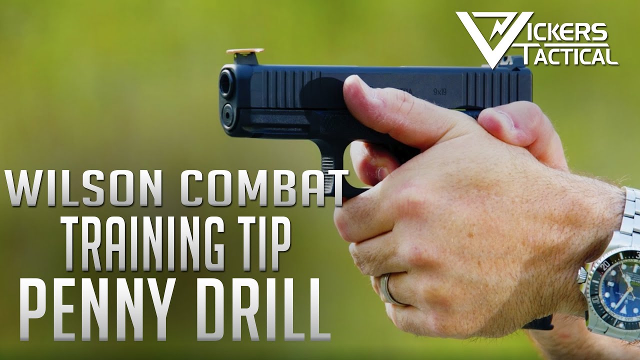 Wilson Combat Training Tip - Penny Drill 4K