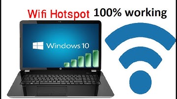 how to create wifi hotspot in windows 10 using command prompt ,without any software