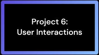 VR Engineering: Project 6