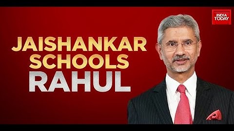 Storm Over India-china LAC Standoff: EAM Jaishankar Hits Out At Rahul Gandhi