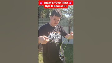 Gyro to Reverse GT Yoyo Trick! 🪀🪀