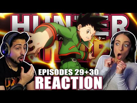 GON USES NEN! Hunter x Hunter Episodes 29-30 REACTION!