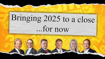 Bringing 2025 to a Close...for now (S17 E5)