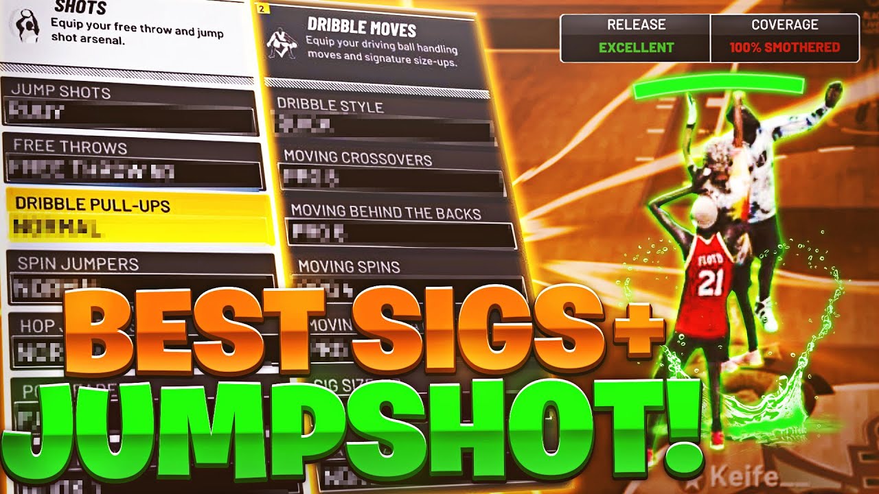 BEST SIGS & JUMPSHOT FOR GUARDS IN NBA2K21