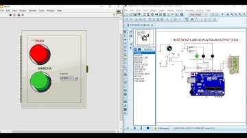 Labview-Proteus-Arduino I