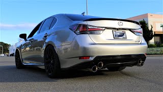 The GSF gets a classy exhaust upgrade! Lexus GSF PTS True Dual Joe Z Exhaust Install and Sounds