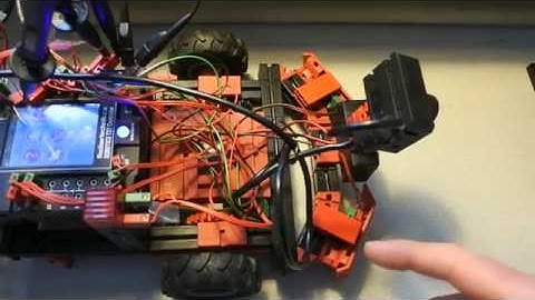 fischertechnik TXT controller : Discovery episode 96 - Overview, OpenCV, colour, floor, sensors, odd