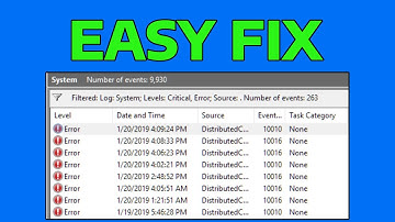 How To Fix DistributedCOM Error 10016