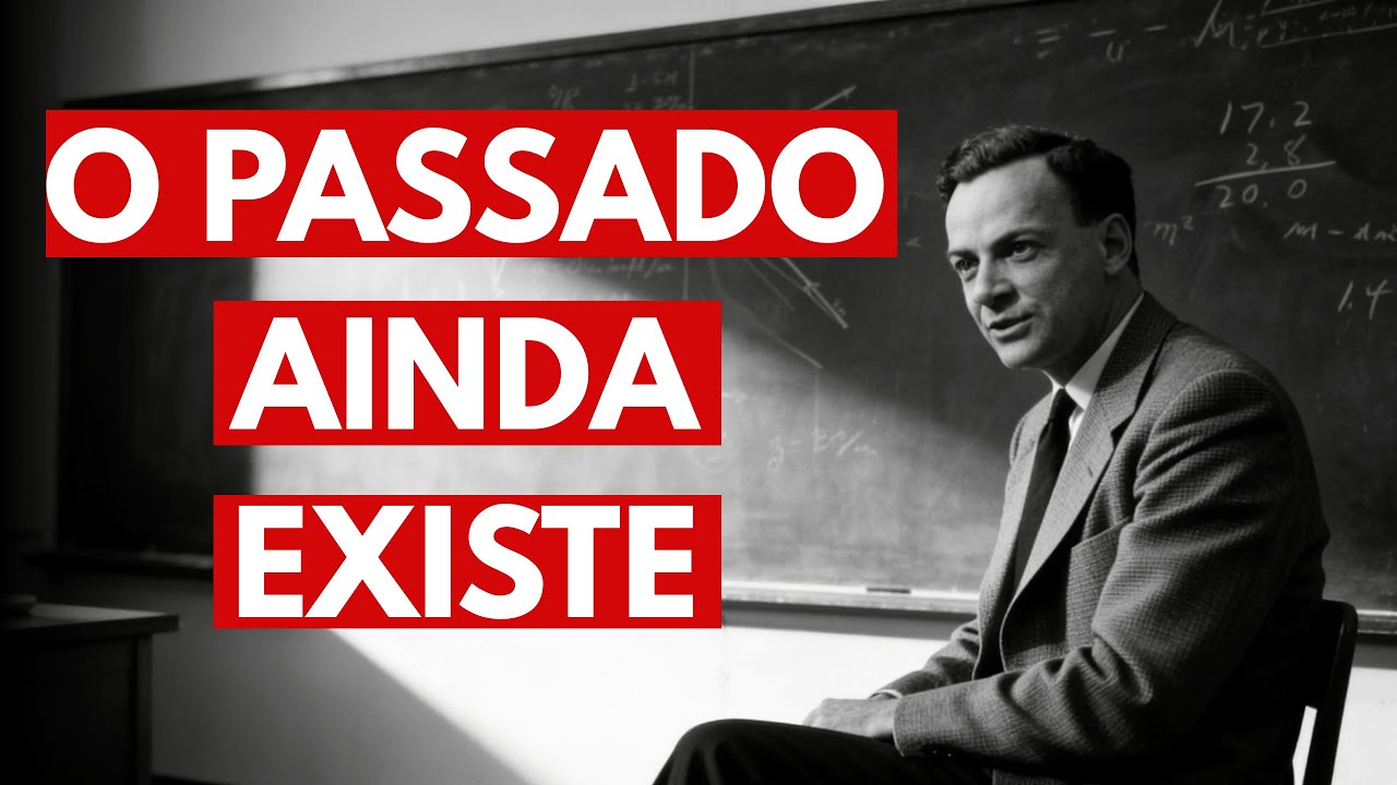 O Passado NUNCA DESAPARECEU | Richard Feynman Estava CERTO