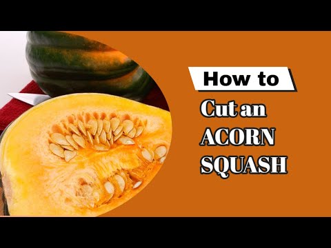 How to Cut an Acorn Squash