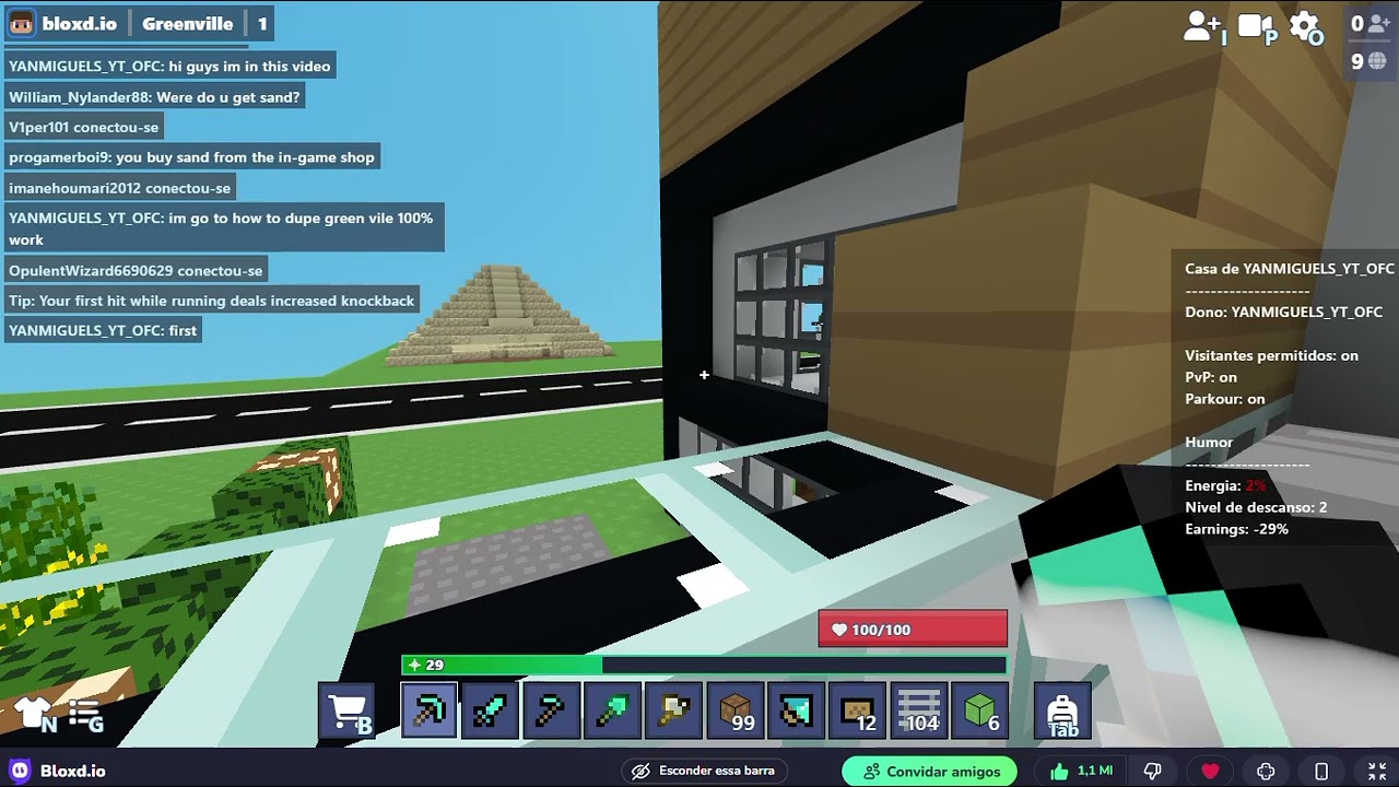 HOW TO DUPE BLOXD IO GREENVILE 100% WORK!