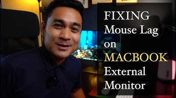 Fix Mouse Lag on Macbook on External Monitor