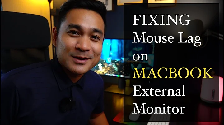 Fix Mouse Lag on Macbook on External Monitor